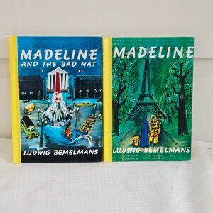 3/$45💕:1990s Vintage Madeline Hardcover Books – Small Format – GUC